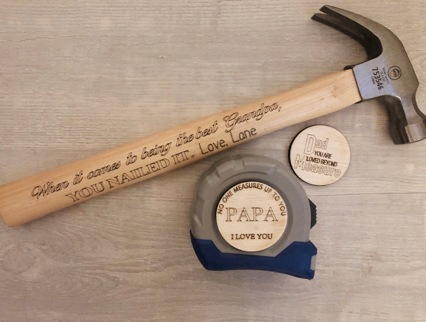 Custom Engraved Hammer- Father’s Day